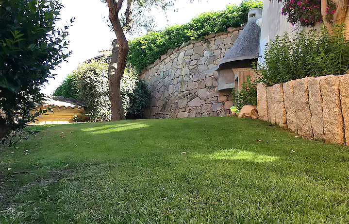 garden space outside the house