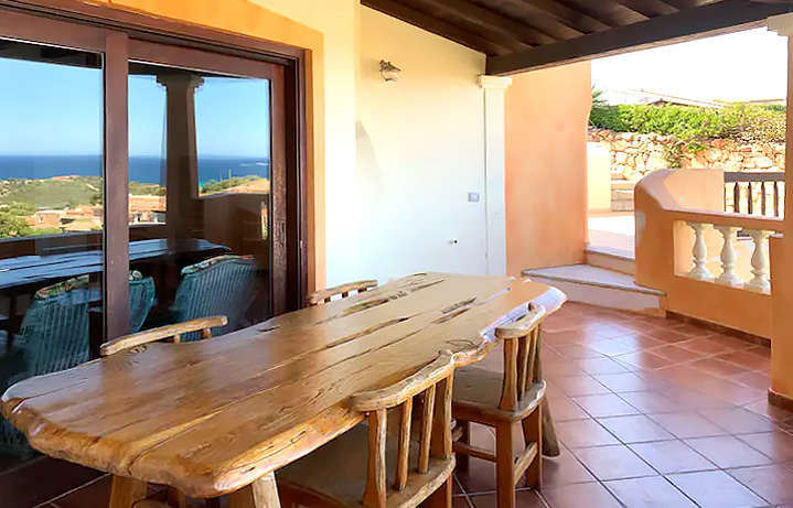 terrace outside dining area